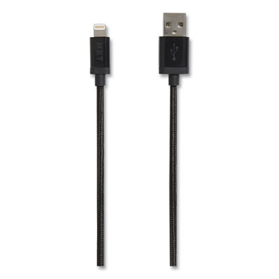 Braided+Apple+Lightning+Cable+to+USB-A+Cable+4+ft+Black+NX54354CC