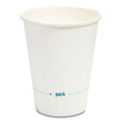 White Paper Hot Cups 12 oz 50/Pack PK59144
