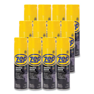 Zep Smoke Odor Eliminator Fresh Scent 16 oz Spray Can ZUSOE16