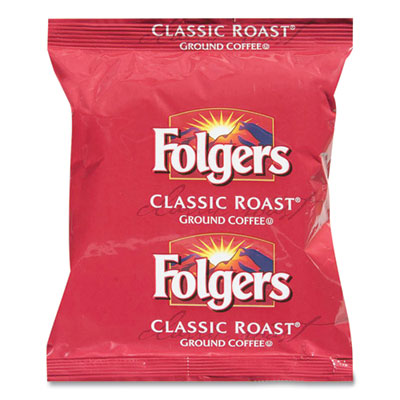 Folgers® Classic Roast Coffee Fraction Packs, 5.4 oz, 30/Carton