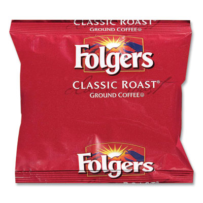 Folgers® Classic Roast Coffee Fraction Packs, 2.7 oz, 50/Carton