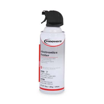 Innovera+Compressed+Air+Duster+Cleaner+10+oz+Can+IVR10010