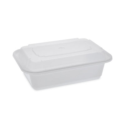 Newspring+VERSAtainer+Microwavable+Containers+24+oz+5+x+7.25+x+2.63+White%2fClear+Plastic+150%2fCarton+NC838