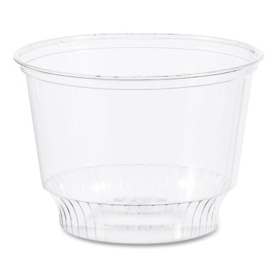SOLO® Sundae Cups, 8 oz, Plastic, Clear, 50/Bag, 20 Bags/Carton