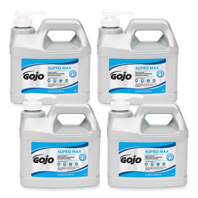 SUPRO MAX Heavy Duty Hand Cleaner, Refill for GOJO PRO TDX 2000 Dispenser, Floral Fragrance, 0.5 gal, 4/Carton