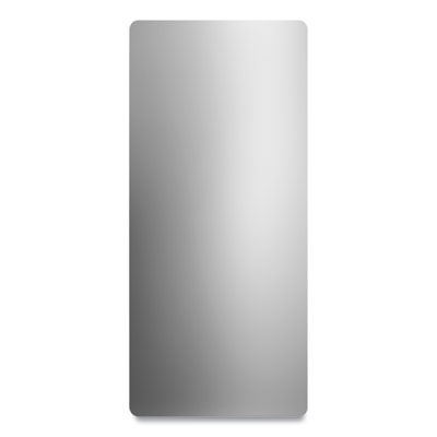 WORLD DRYER® Wall Guard, 15 x 0.1 x 31.5, Brushed Stainless Steel