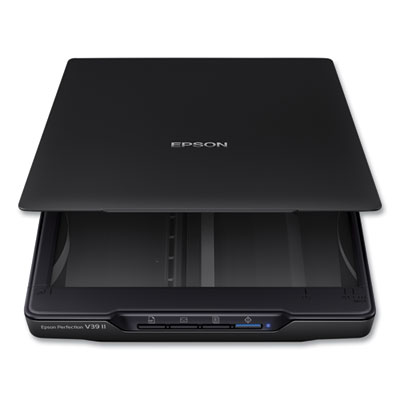 Perfection V39II Color Photo and Document Flatbed Scanner Scans Up to 8.5 x 11.7 4800 dpi Optical Resolution B11B268201