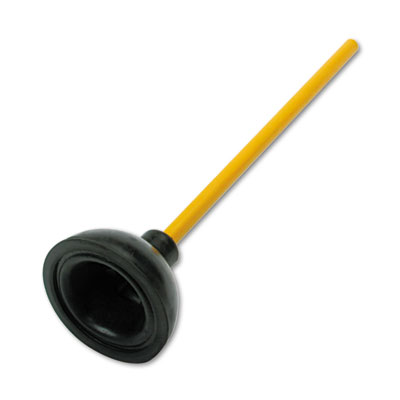 Plunger for Drains or Toilets, 20 Handle w/4h x 6 Diameter Rubbe