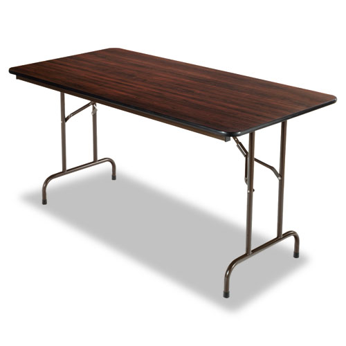木制折叠桌，长方形，59.88w x 29.88d x 29.13 h,桃花心木
