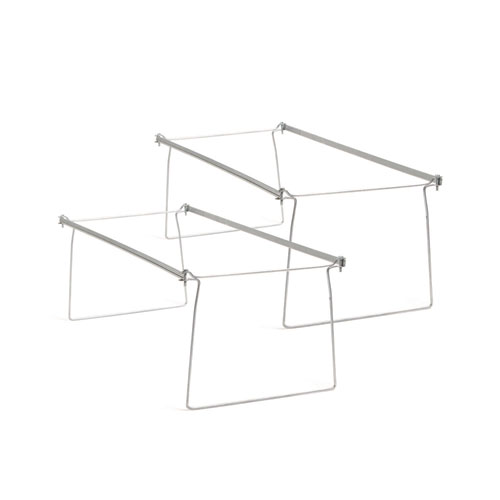 Steel+Hanging+Folder+Drawer+Frame%2C+Letter+Size%2C+23%22+to+27%22+Long%2C+Gray%2C+2%2FPack