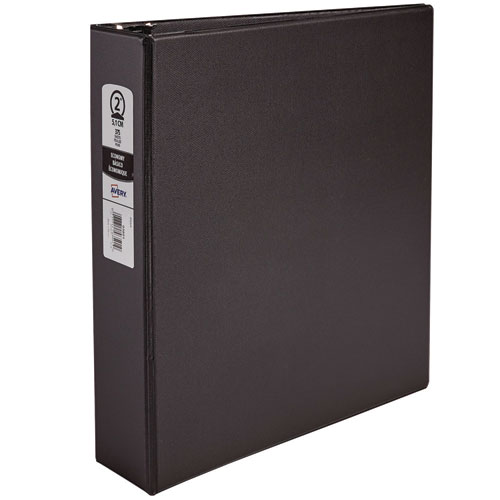 Economy+Non-View+Binder+with+Round+Rings%2C+3+Rings%2C+2%22+Capacity%2C+11+x+8.5%2C+Black%2C+%283501%29