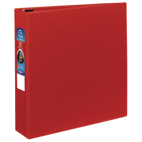 Heavy-Duty+Non-View+Binder+with+DuraHinge+and+One+Touch+EZD+Rings%2C+3+Rings%2C+2%22+Capacity%2C+11+x+8.5%2C+Red