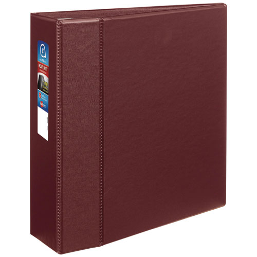 Heavy-Duty+Non-View+Binder+with+DuraHinge+and+Locking+One+Touch+EZD+Rings%2C+3+Rings%2C+4%22+Capacity%2C+11+x+8.5%2C+Maroon