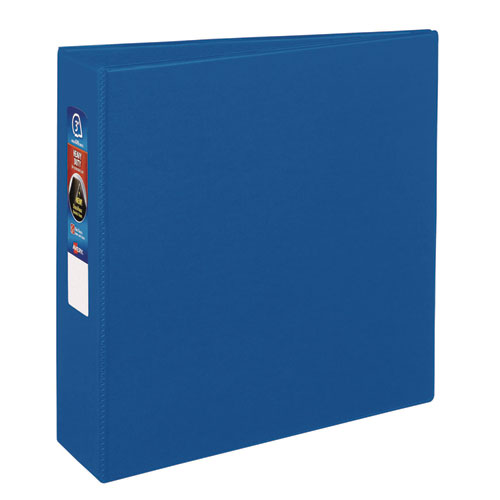 Heavy-Duty+Non-View+Binder+with+DuraHinge+and+Locking+One+Touch+EZD+Rings%2C+3+Rings%2C+3%22+Capacity%2C+11+x+8.5%2C+Blue