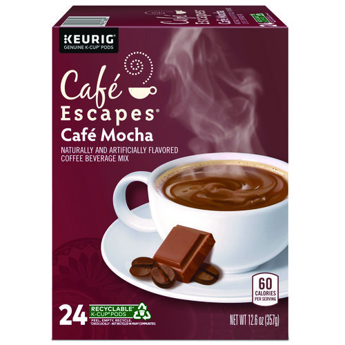 Cafe+Escapes+Mocha+K-Cups%2C+24%2FBox