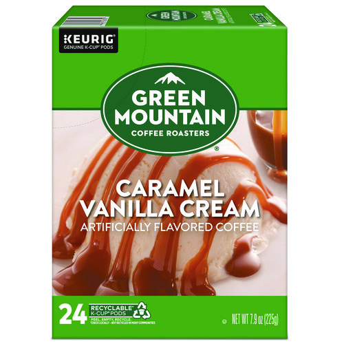 Caramel+Vanilla+Cream+Coffee+K-Cups%2C+24%2FBox