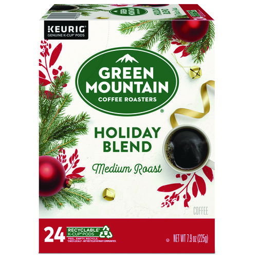 Holiday+Blend+K-Cups%2C+Medium+Roast%2C+24%2FBox