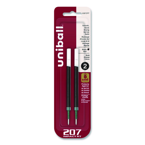 207+Impact+RT+Gel+Retractable+Pen+Refills%2C+Bold+1+mm+Conical+Tip%2C+Black+Ink%2C+2%2FPack