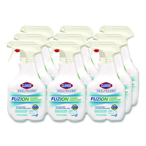 Fuzion+Cleaner+Disinfectant%2C+Unscented%2C+32+oz+Spray+Bottle%2C+9%2FCarton