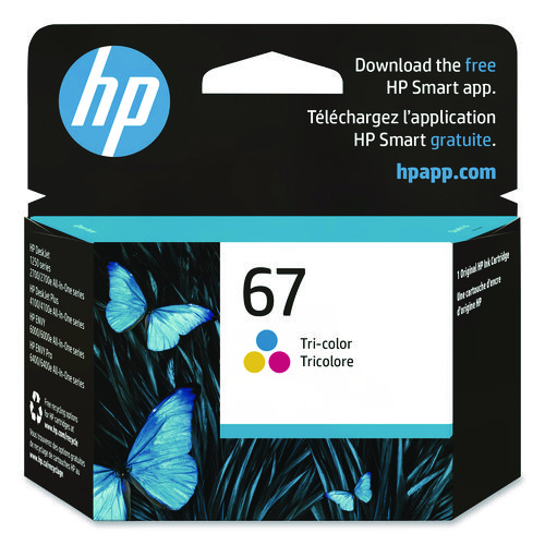 HP+67%2C+%283YM55AN%29+Tri-Color+Original+Ink+Cartridge