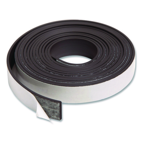 Magnetic+Adhesive+Tape+Roll%2C+0.5%22+x+7+ft%2C+Black