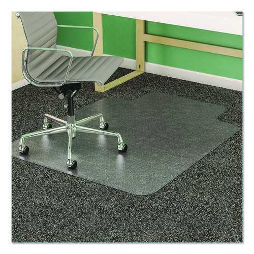 SuperMat+Frequent+Use+Chair+Mat%2C+Med+Pile+Carpet%2C+Flat%2C+36+x+48%2C+Lipped%2C+Clear