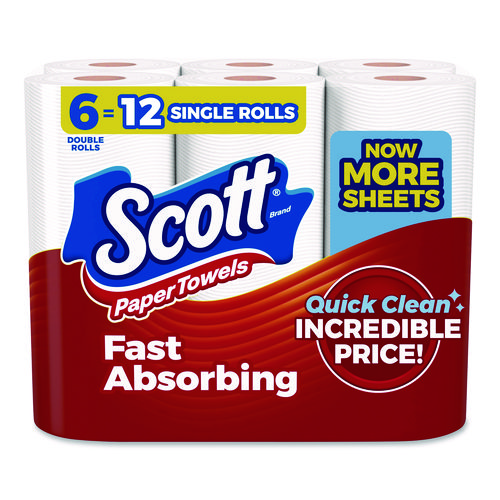 Choose-a-Size+Mega+Kitchen+Roll+Paper+Towels%2C+1-Ply%2C+100%2FRoll%2C+6+Rolls%2FPack%2C+4+Packs%2FCarton