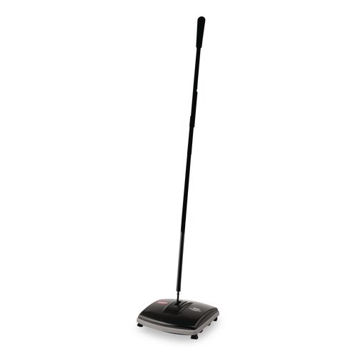 Floor+and+Carpet+Sweeper%2C+44%22+Handle%2C+Black%2FGray