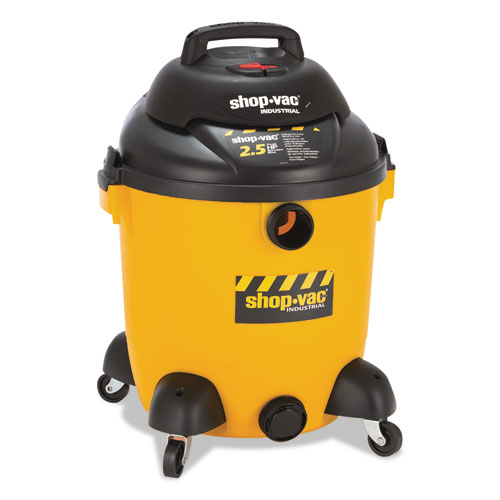 SHP9622110 12-Gallon Industrial Wet\/Dry Vacuum 2.5Hp - Yellow\/Black