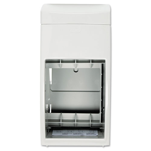 BOB5288 Bobrick Matrix Series Two-Roll Tissue Dispenser, 6 1\/4W X 6 7\/8D X 13 1\/2H, Gray