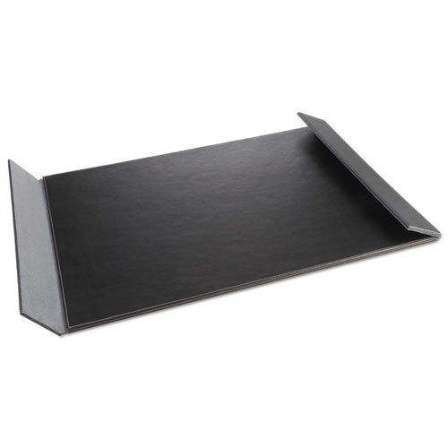 蒙蒂塞洛书桌垫，折叠式，24 x 19，黑色