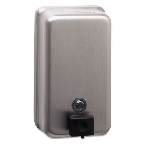 经典系列表面安装肥皂分配器，40盎司，4.75 x 3.5 x 8.13、不锈钢
