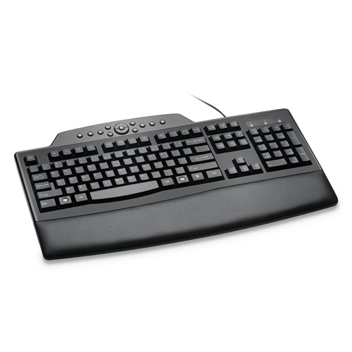 Pro Fit舒适键盘，互联网/媒体键，有线，黑色