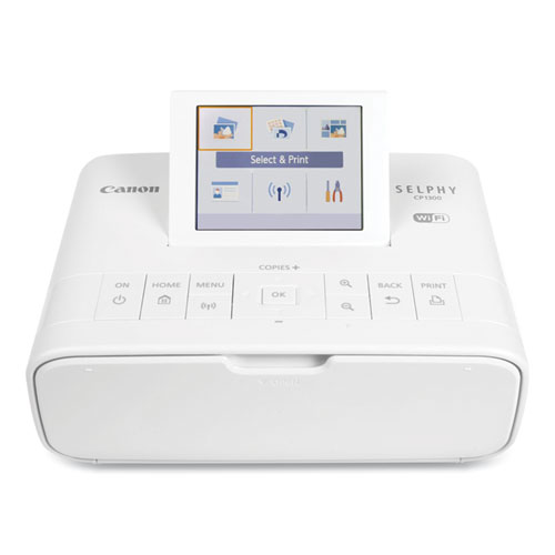 SELPHY CP1300无线紧凑照片打印机，白色