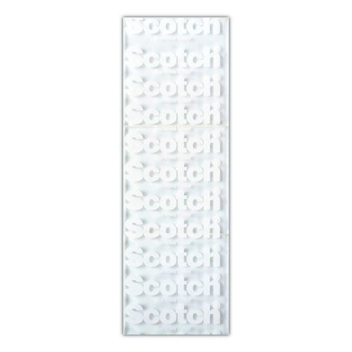 Scotch Restickable Removable Adhesive Tabs 12 x 12 Clear Pack Of