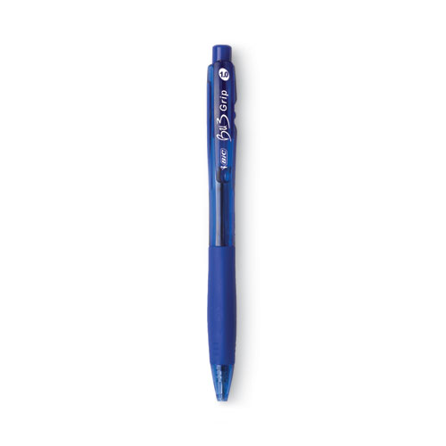 BU3圆珠笔，可伸缩，加粗1mm，蓝色墨水，蓝桶，一打