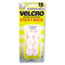 VEK90069 - Sticky-Back Hook and Loop Dot Fasteners on Strips, 5/8 dia., Black, 15 Sets/Pack