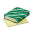 WAU49541 - Exact Index Card Stock, 110 lbs., 8-1/2 x 11, Canary, 250 Sheets/Pack