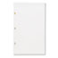 WLJ90130 - Looseleaf Minute Book Ledger Sheets, Ivory Linen, 14 x 8-1/2, 100 Sheet/Box