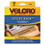 VEK90083 - Sticky-Back Hook and Loop Fastener Tape with Dispenser, 3/4 x 15 ft. Roll, Beige