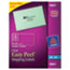 AVE18663 - Easy Peel Mailing Labels for Inkjet Printers, 2 x 4, Clear, 100/Pack