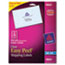 AVE18664 - Easy Peel Mailing Labels for Inkjet Printers, 3-1/3 x 4, Clear, 60/Pack
