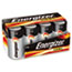 EVEE95FP8 - MAX Alkaline Batteries, D, 8 Batteries/Pack