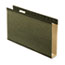 ESS4153X2 - Reinforced 2" Extra Capacity Hanging Folders, Legal, Standard Green, 25/Box