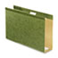 ESS4153X3 - Reinforced 3" Extra Capacity Hanging Folders, Legal, Standard Green, 25/Box