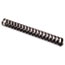 FEL5236903 - Plastic Comb Bindings, 2" Diameter, 500 Sheet Capacity, Black, 10 Combs/Pack