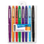 PAP89061 - Point Guard Flair Porous Point Stick Pen, Assorted Ink, Medium, 8 per Set