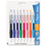 PAP1746323 - Roller Ball Stick Gel Pen, Assorted Ink, Medium, 8 per Pack