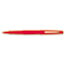 PAP8420152 - Point Guard Flair Porous Point Stick Pen, Red Ink, Medium, Dozen
