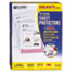 CLI62023 - Heavyweight Polypropylene Sheet Protector, Clear, 11 x 8 1/2